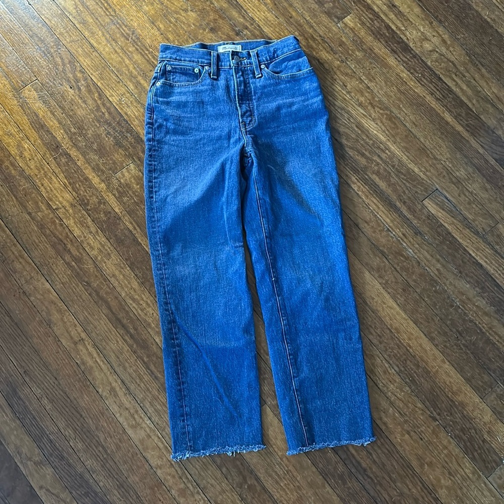 Sz 26 Madewell Perfect Vintage Straight Jean
